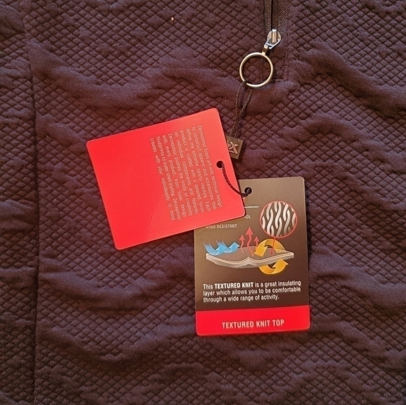 ZeroXposur Bailey Black Textured Knit Lightweight Sweatshirt Size XL NWT - Picture 6 of 8